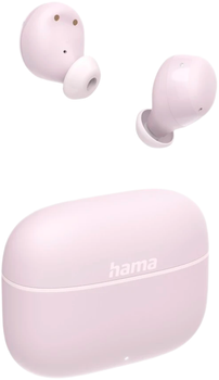 Słuchawki Hama True Wireless Freedom Buddy II Pink (4047443537171)
