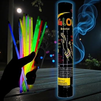 Неонові палички XIC Glow Stick 50 шт - браслети, що світяться, 20 см із з’єднувачами
