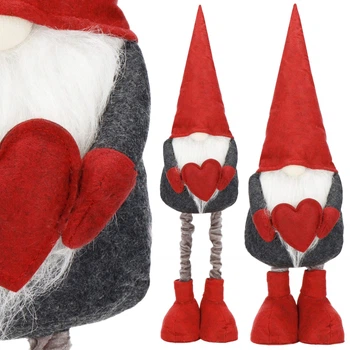 Фігурка гном Springos CA0695 із сердечком 62–82 см (5907719423029)