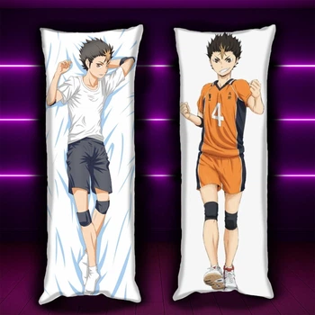 Подушка VIVA Дакімакура Юу Нішіноя Волейбол ! Haikyu ! 150х50см з наволочкою двостороння ( 0163303 )