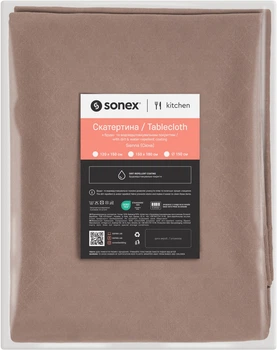 Скатерть круглая водонепроницаемая Sonex Sienna 150 см (SO102571)