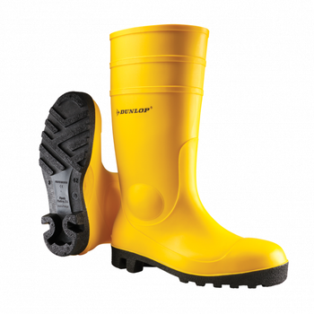 Чоботи Dunlop Protomastor full Safety розмір 46 жовті 142YP 46
