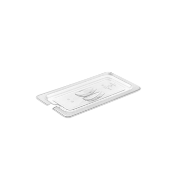 Крышка для гастроемкости для гастроемкости GastroPlast поликарбонат GN 1/3 с вырезом GNPL--0013N
