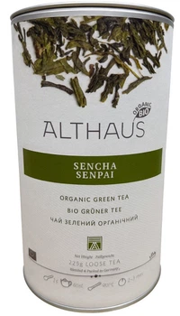 Чай зеленый Althaus Bio Sencha Senpai 225 г (4260312446422)