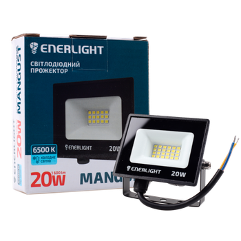 Прожектор светодиодный влагостойкий IP 65 ENERLIGHT MANGUST 20Вт 6500K