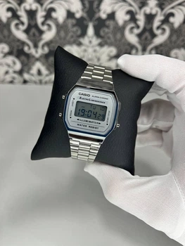 Часы Casio A168WA-1YES. мужской белый