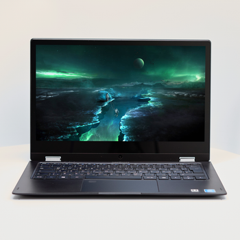 Ноутбук-планшет 13,3" Medion (Lenovo Group) E3222 | IPS (1920x1080) FullHD | Чотириядерний Intel | RAM DDR4 4 ГБ | SSD 256 ГБ| Сенсорний екран | Метал | АКБ до 8 годин | Win10 б/в (4932)