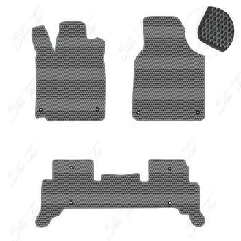 Комплект ковриков в салон Star-Tex на Acura ZDX I (2009 - 2013) EVA/Сота малая Серый