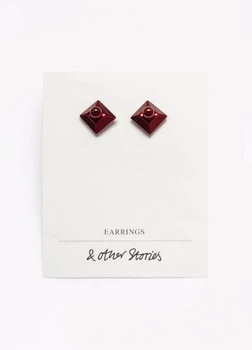 Сережки & Other Stories 189715002c54 One size красные (100005076)
