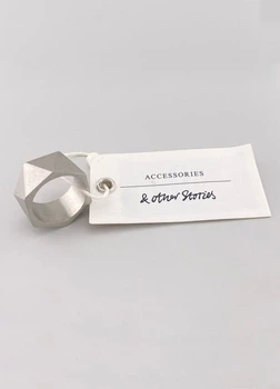 Кольцо & Other Stories 153345005c54 S серебристое (100005121)