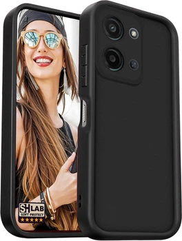 Матовый силиконовый чехол SHLab SoftProtect Xiaomi Redmi 15C 4G Black (43506-2B)