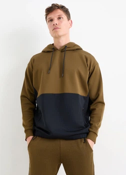 Спортивное худи C&A 2213447c21 XL хаки (100004331)