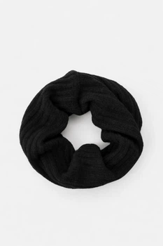 Шарф-труба в составе с шерстью H&M 904134003c53 One size черный (100004570)