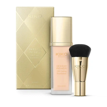 Тональна основа Kiko Milano Holiday Premiere 24h Lasting Foundation 02 Beige 28 мл