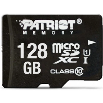 Карта памяти Patriot 128GB microSDXC class 10 UHS-I LX (PSF128GMCSDXC10) Patriot PSF128GMCSDXC10 913123