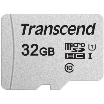 Карта памяти Transcend 32GB microSDHC class 10 UHS-I U1 (TS32GUSD300S) Transcend TS32GUSD300S 913015
