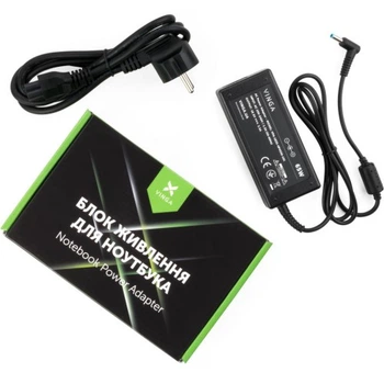 Блок питания к ноутбуку Vinga HP 65W 18.5V 3.5А 4.5*3.0 (VPA-1835-HP4530-101) Vinga VPA-1835-HP4530-101 908006