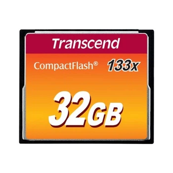 Карта памяти Transcend 32Gb Compact Flash 133x (TS32GCF133) Transcend TS32GCF133 912931
