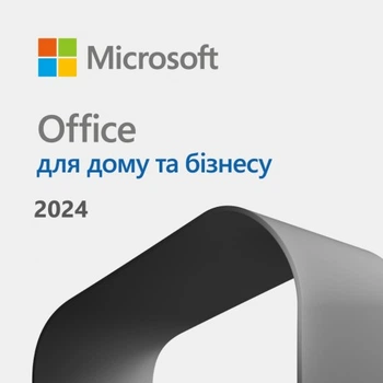 Офісний додаток Microsoft Office Home and Business 2024 англ, FPP без носія (EP2-06636) Microsoft EP2-06636 914236