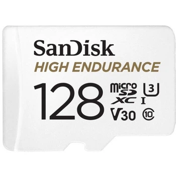 Карта памяти SanDisk 128GB microSDXC class 10 UHS-I U3 V30 High Endurance (SDSQQNR-128G-GN6IA) SANDISK SDSQQNR-128G-GN6IA 913119