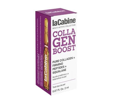 Высококонцентрированная ампула с коллагеном для упругости кожи лица COLLAGEN BOOST LaCabine 2 мл