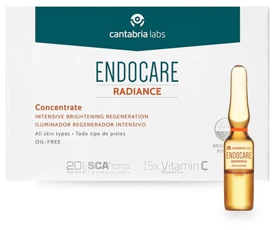 Регенеруючий омолоджуючий концентрат з вітаміном C ENDOCARE C PURE CONCENTRATE CANTABRIA 14х1 мл