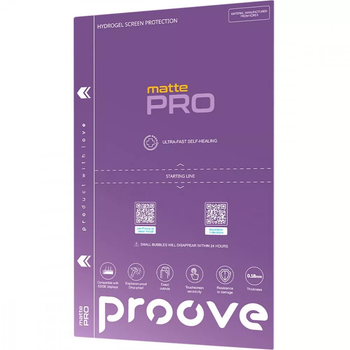 Защитная гидрогелевая пленка Proove Hydrogel Screen Protection PRO (matte) для RedMi Note13Pro+