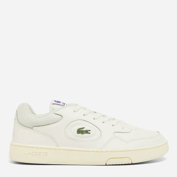 Чоловічі кросівки шкіряні Lacoste 620662277 47 Молочні (1159852285)