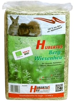 Корм для гризунів Hubertus Екологічне сіно 5 кг Осінь 2024 (9120062920038)