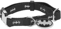 Obroża dla psów Paw Love Batman regulowana L / XL Czarno-szara (5714156139747)