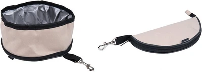 Подорожня миска Amiplay Amitravel S/M Бежева (5907563274532)