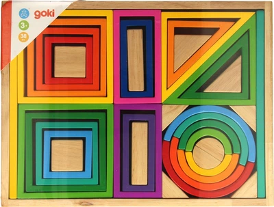 Дерев'яний конструктор Goki Fantasy 38 елементів 5299817 (4013594586559)