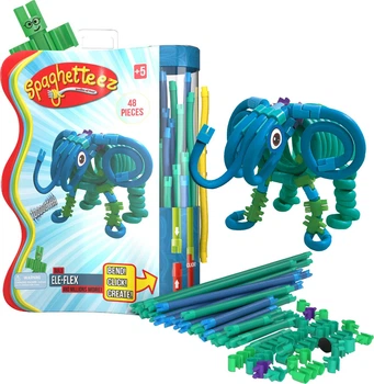 Конструктор Clics гнучкі будівельні стрижні слон 48 елементів 1250388 (5425002306441)