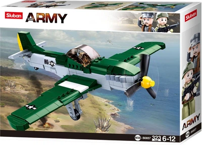 Конструктор Sluban Army винищувачі союзників 323 елементи 2499454 (6938242957179)