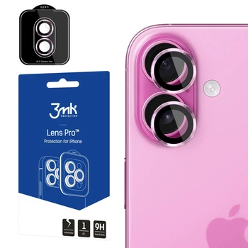 Szkło hartowane 3MK Lens Protection Pro do Apple iPhone 17 Pink (5903108669986)