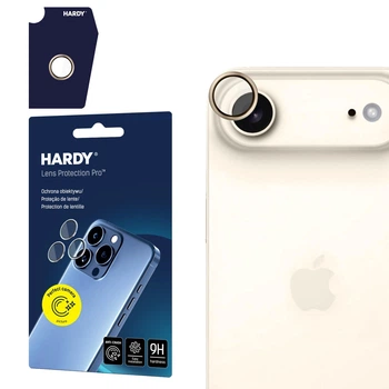 Szkło hartowane 3MK HARDY Lens Protection Pro do Apple iPhone Air Gold (5903108670029)