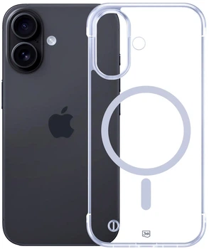 Панель 3MK Just20g MagCase для Apple iPhone 17 Clear (5903108664783)
