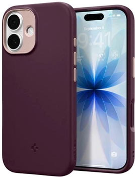 Панель Spigen Nano Pop Mag MagSafe для Apple iPhone 17 Burgundy (8800283314977)