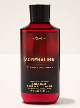 Чоловічий гель для душу 3в1 Bath and Body Works Adrenaline 295 мл