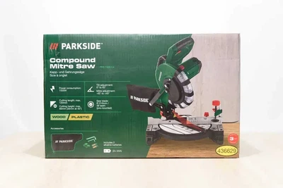 Пила торцювальна Parkside PKS 1500 C4 1500Вт Торцювання для дерев
