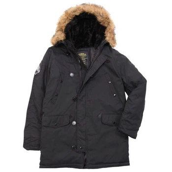 Куртка аляска Alpha Industries Altitude Parka S Black AL-BLAS