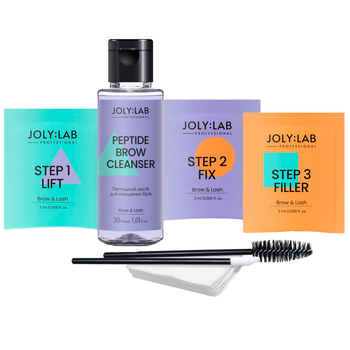 JolyLab Набор для домашнего ламинирования бровей "Home Lami Kit"