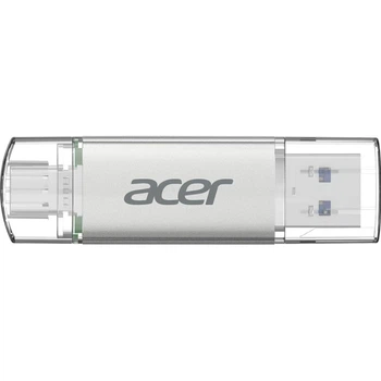 Флешка USB Type-C /USB Type-A 64Gb Acer UT300 (BL.9BWWA.589)