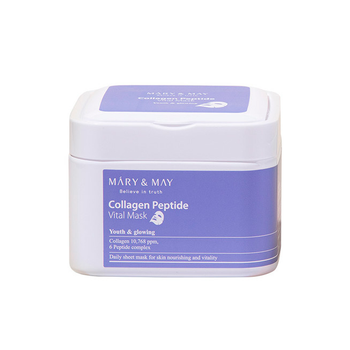 Mary&May Маска с коллагеном и пептидами, Collagen Peptide Vital Mask Youth & Glowing, 400 г