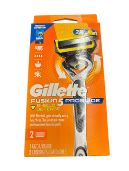 Бритва Gillette Fusion5 ProGlide Shield Defense з 2 змінними картриджами