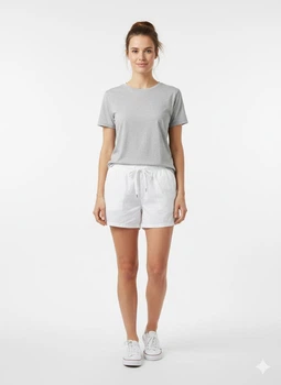 Шорты пижамные H&M M Белый 1154451