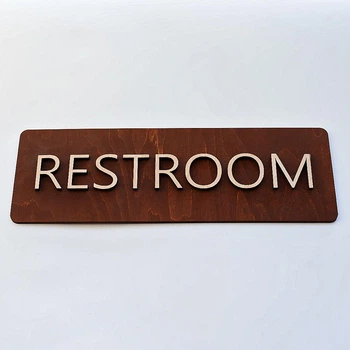 Табличка - WC (4) 300мм x 100мм