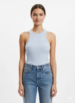 Майка H&M S Голубой 1228515_01