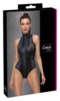 Боди женское Cottelli Collection Body Snake Черный L