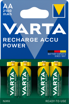 Акумулятор Varta AA 2100mAh Ni-MH (4 шт.)